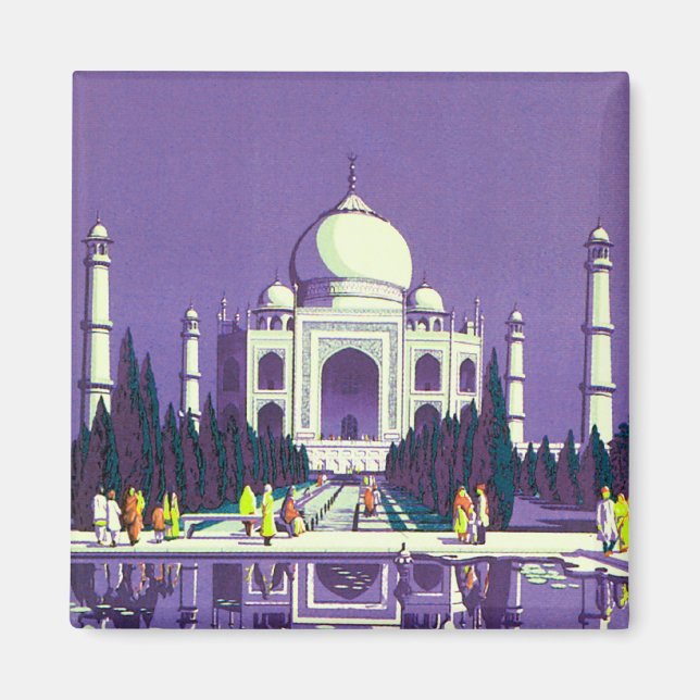 Agra ~ Taj Mahal Magnet (Front)