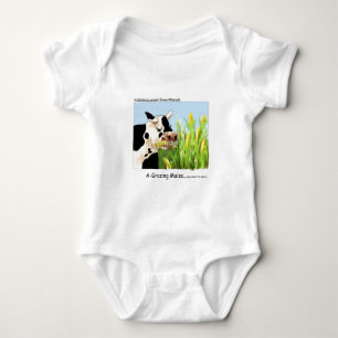 Agrazin' Maze Funny Cow Cartoon Gifts Collectibles Baby Bodysuit