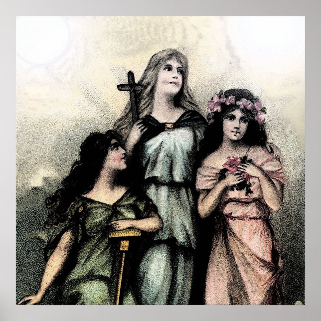 Agree - Faith, Hope & Charity Poster (Front)