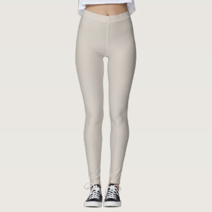 Agreeable Grey Solid Colour Leggings