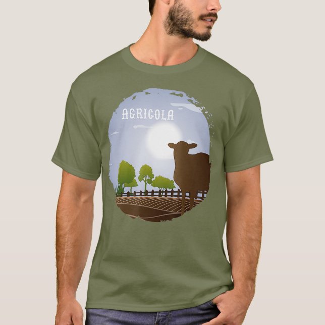 Agricola  Board Game Design Tabletop Gaming T-Shirt (Front)