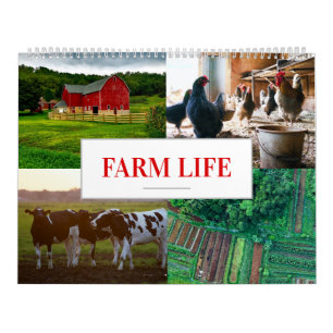 Agricultural Calendars Home Wall Farm Life