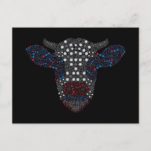 Agricultural Emissions Bull Postcard