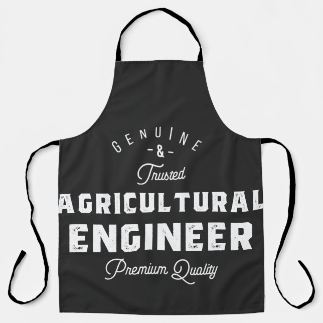 Agricultural engineer, cool, engineer, engineering apron (Front)