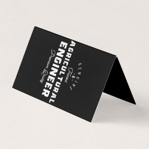 Agricultural engineer, cool, engineer, engineering business card