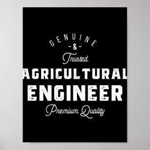 Agricultural engineer, cool, engineer, engineering poster