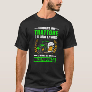 Agriculture Beer My Tractor Reward Premium T-Shirt