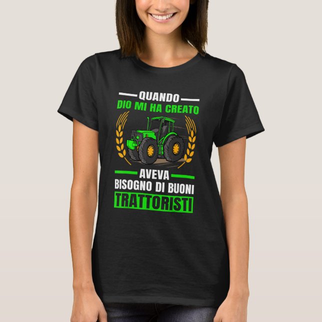 Agriculture Coupons Tractor Tractor T-Shirt (Front)