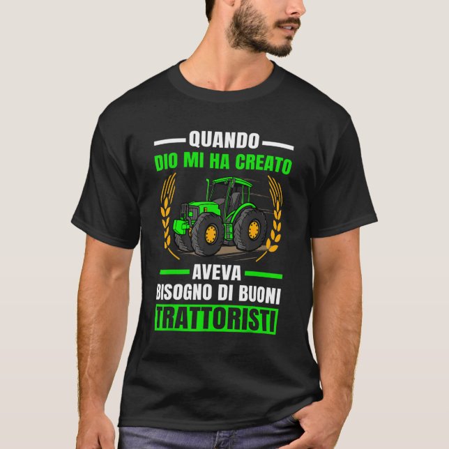 Agriculture Coupons Tractor Tractor T-Shirt (Front)