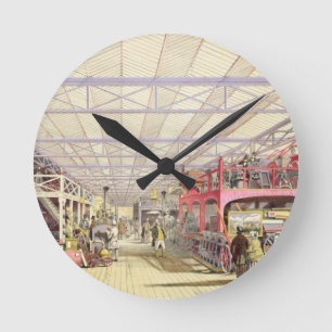 Agriculture, from 'Dickinson's Comprehensive Pictu Round Clock