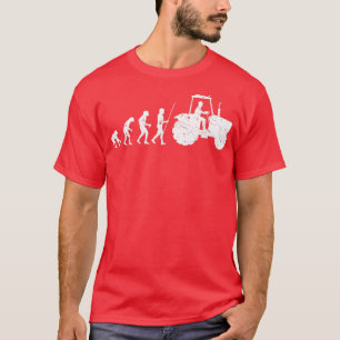 Agriculturist Agriculture Tractor Farming Farmer E T-Shirt