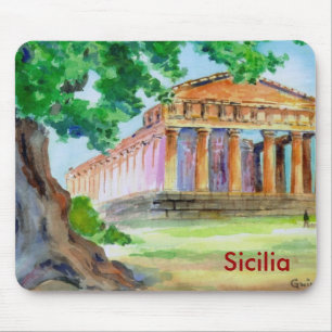Agrigento Sicily Mouse Pad