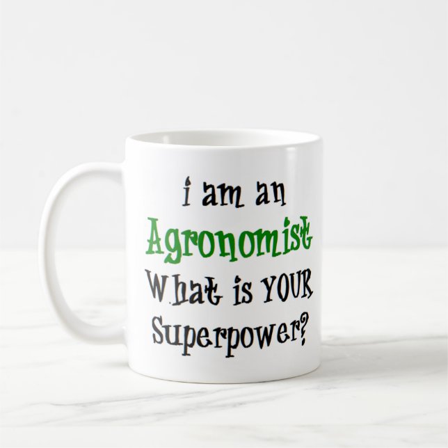 agronomist coffee mug (Left)