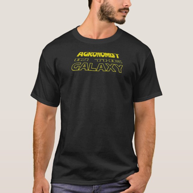 Agronomist  Space Backside T-Shirt (Front)