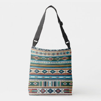 "AGUA" ADJUSTABLE TOTE - Mexican-Style Weave