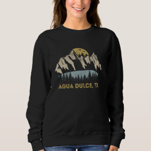 Agua Dulce Texas Mountain Sunset Sunrise TX Sweatshirt