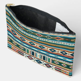 “AGUA” Heritage Large Accessory Pouch