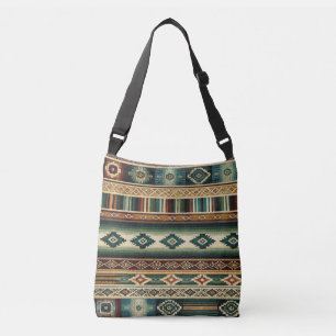 "AGUACATE" MEXICAN-STYLE PRINT HISPANIC-HERITAGE CROSSBODY BAG