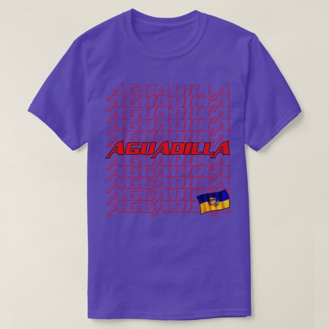 Aguadilla Cascade text 5 T-Shirt (Design Front)