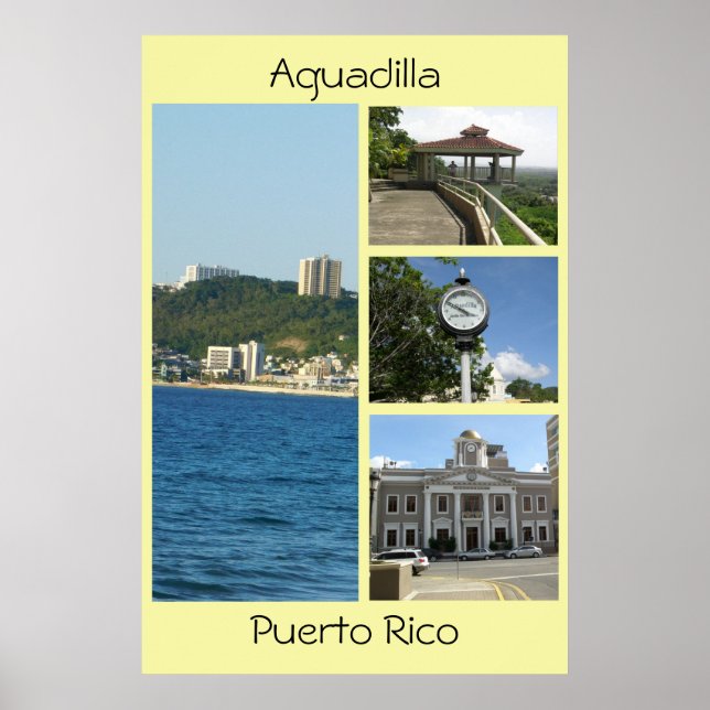 Aguadilla Puerto Rico I Poster (Front)