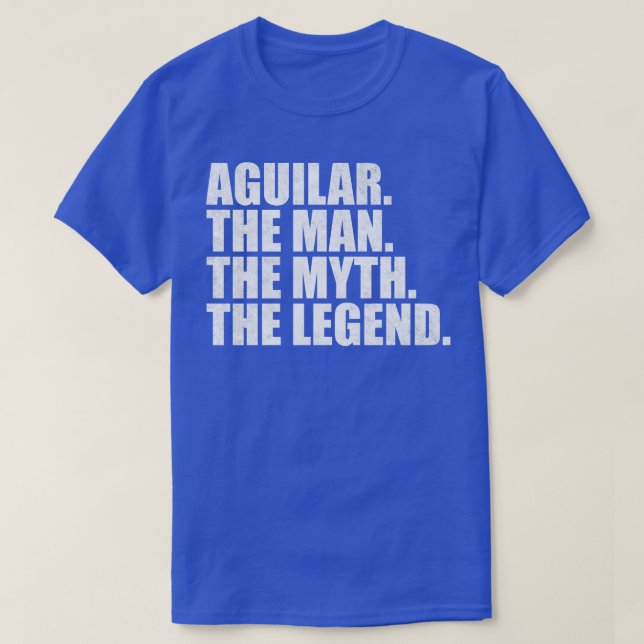 AguilarAguilar Family name Aguilar last Name Aguil T-Shirt (Design Front)