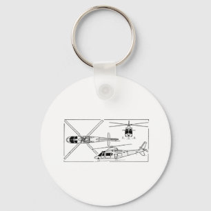 Agusta 109 key ring