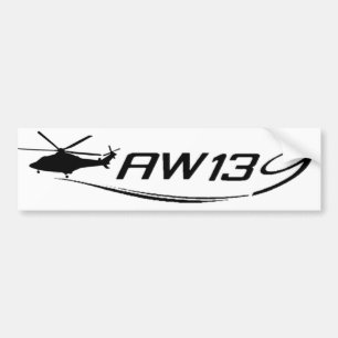 AgustaWestland AW139 Bumper Sticker