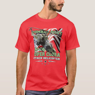 AH1 SuperCobra attack helicopter T-Shirt