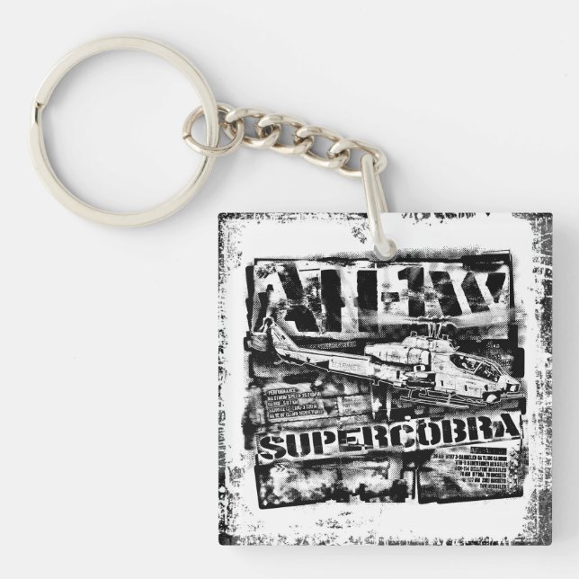 AH-1 SuperCobra Keychain Acrylic Keychain (Front)