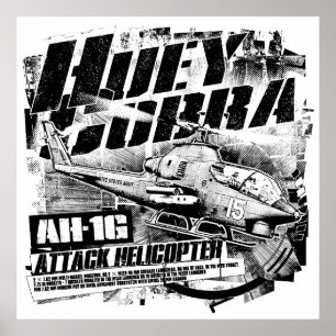 AH-1G HueyCobra Poster Poster