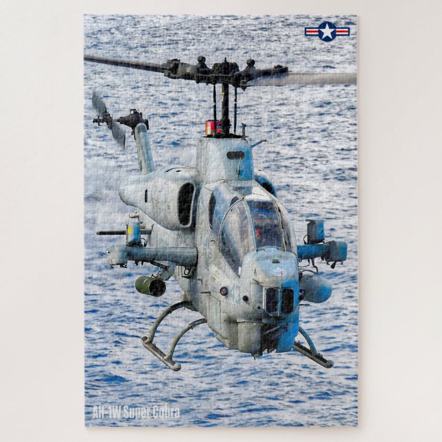 AH-1W SUPER COBRA (20x30 INCH) Jigsaw Puzzle (Vertical)