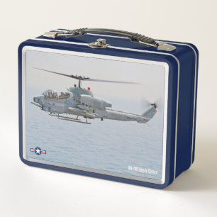 AH-1W SUPER COBRA METAL LUNCH BOX