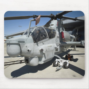AH-1Z Super Cobra attack helicopter Mouse Pad