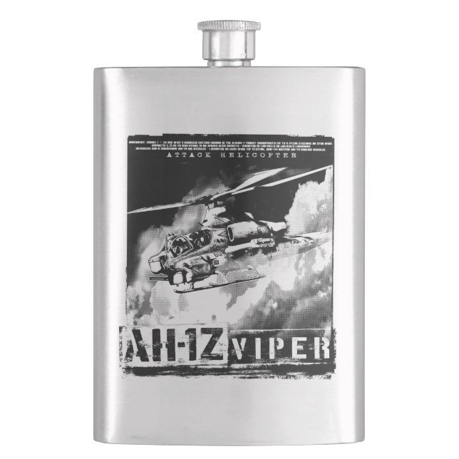 AH-1Z Viper Hip Flask (Front)