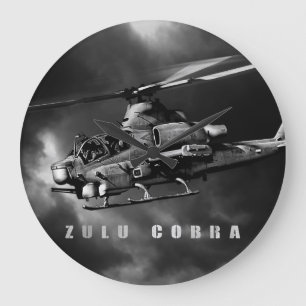 AH-1Z Viper Large Clock