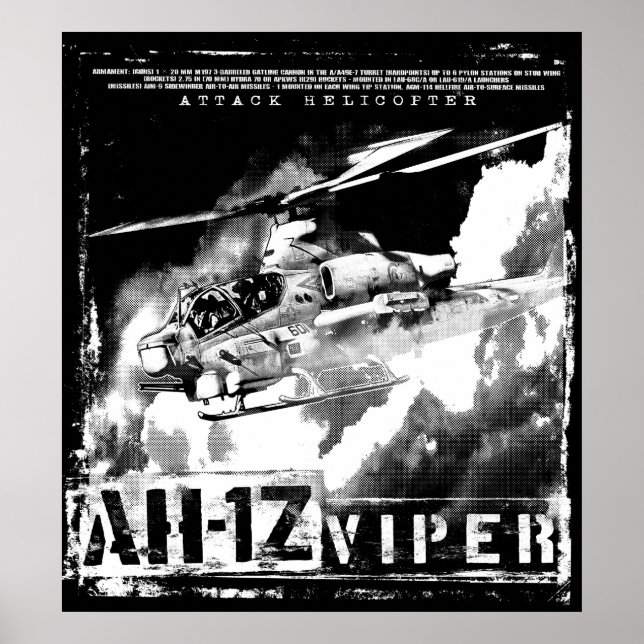 AH-1Z Viper Poster (Front)