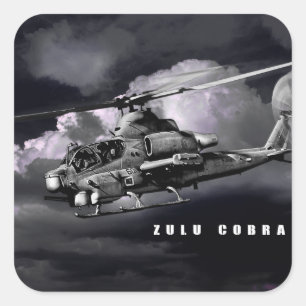 AH-1Z Viper Square Sticker