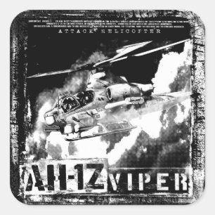 AH-1Z Viper Square Sticker