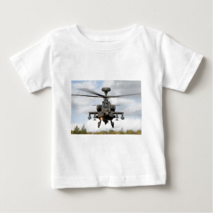 ah 64 apache longbow helocopter military baby T-Shirt