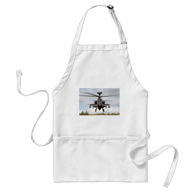 ah 64 apache longbow helocopter military standard apron (Front)