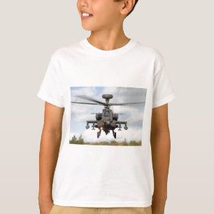 ah 64 apache longbow helocopter military T-Shirt