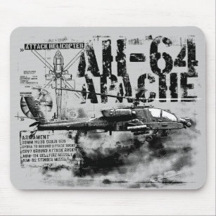 AH-64 Apache Mousepad