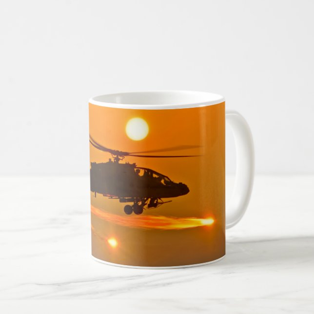 AH-64D APACHE COFFEE MUG (Front Right)