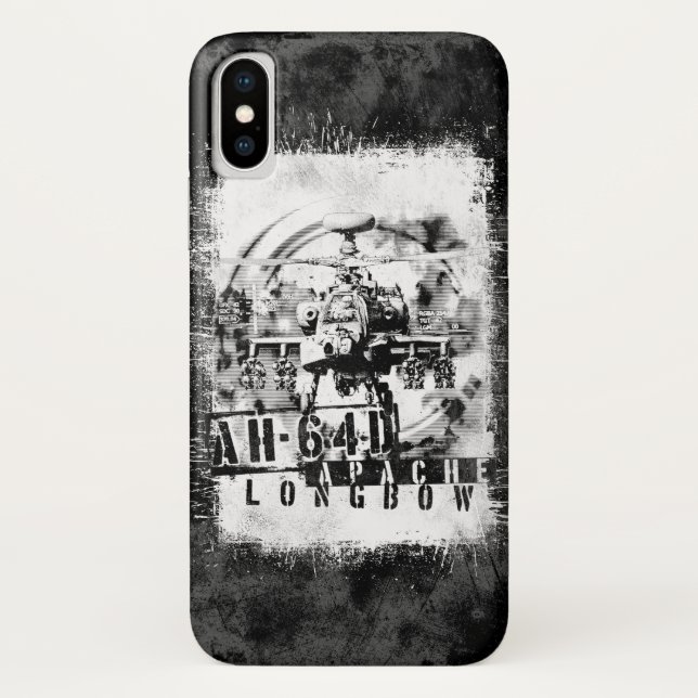 AH-64D Apache Longbow Case-Mate iPhone Case (Back)