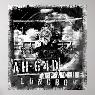 AH-64D Apache Longbow Poster