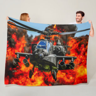 AH-64E APACHE GUARDIAN FLEECE BLANKET