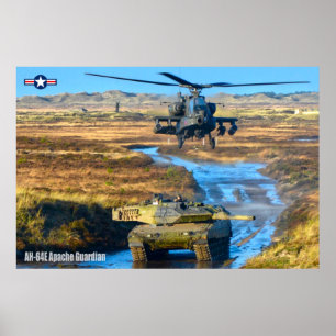 AH-64E APACHE GUARDIAN POSTER