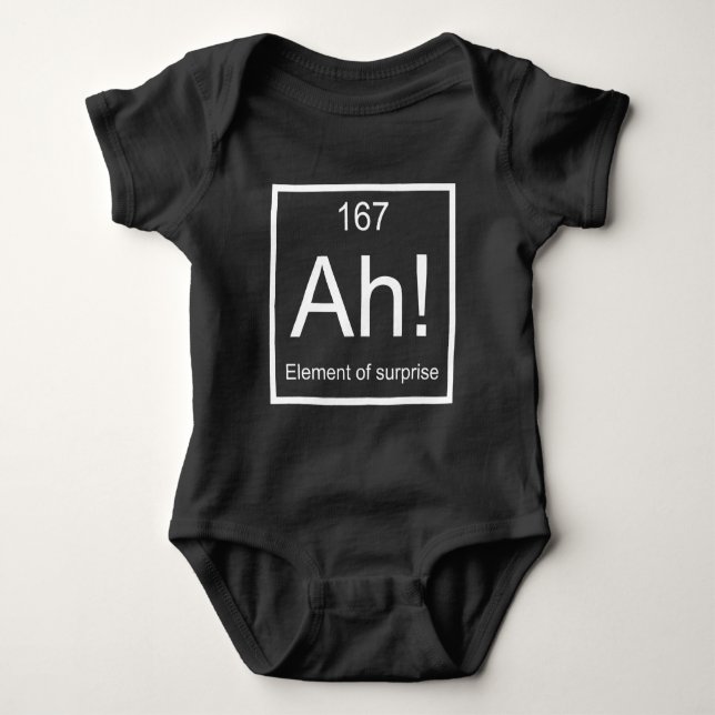 Ah! Element of Surprise Baby Bodysuit (Front)