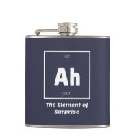 Ah Element of Surprise Chemistry Science Funny