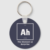 Ah Element of Surprise Chemistry Science Funny